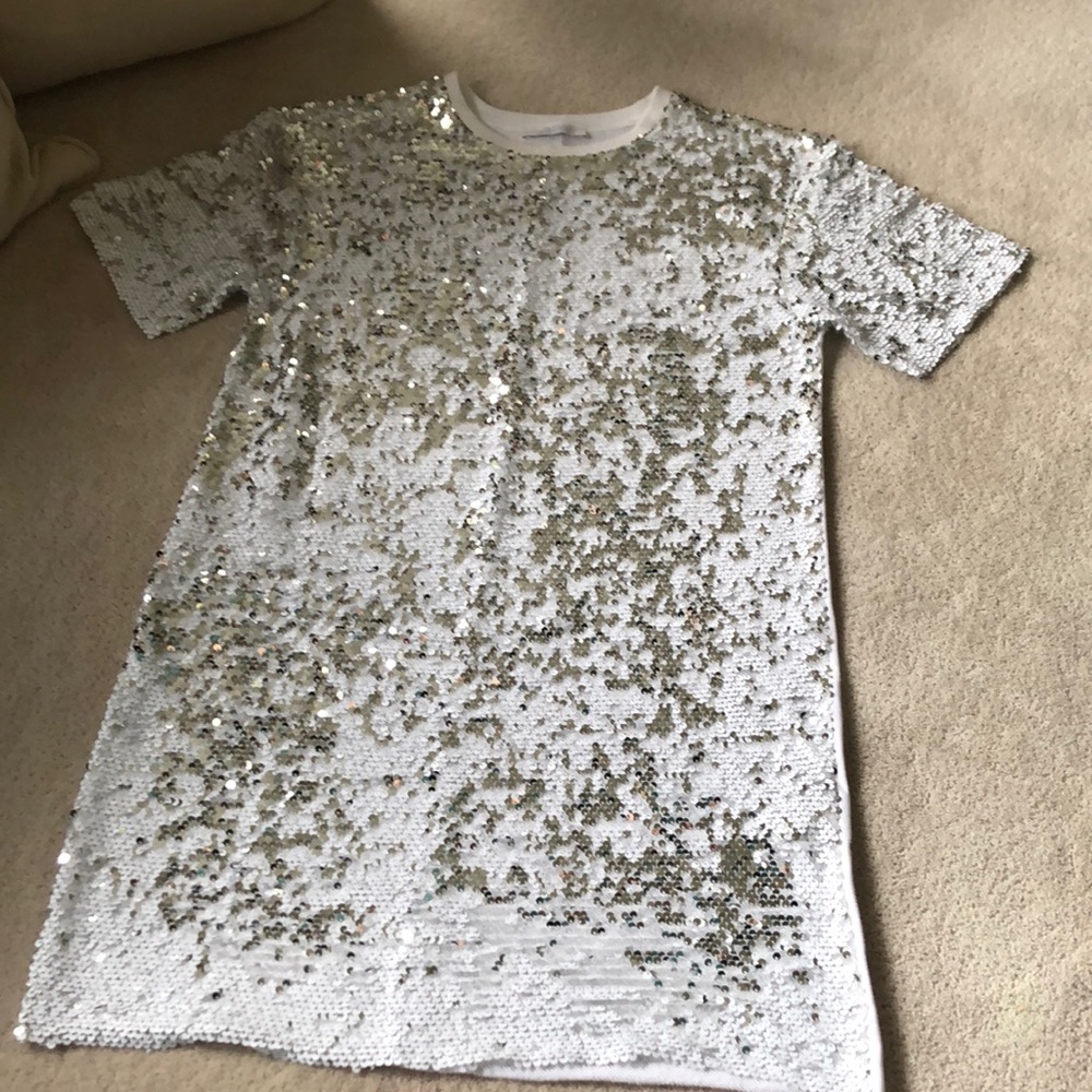 Zara sequin dress!